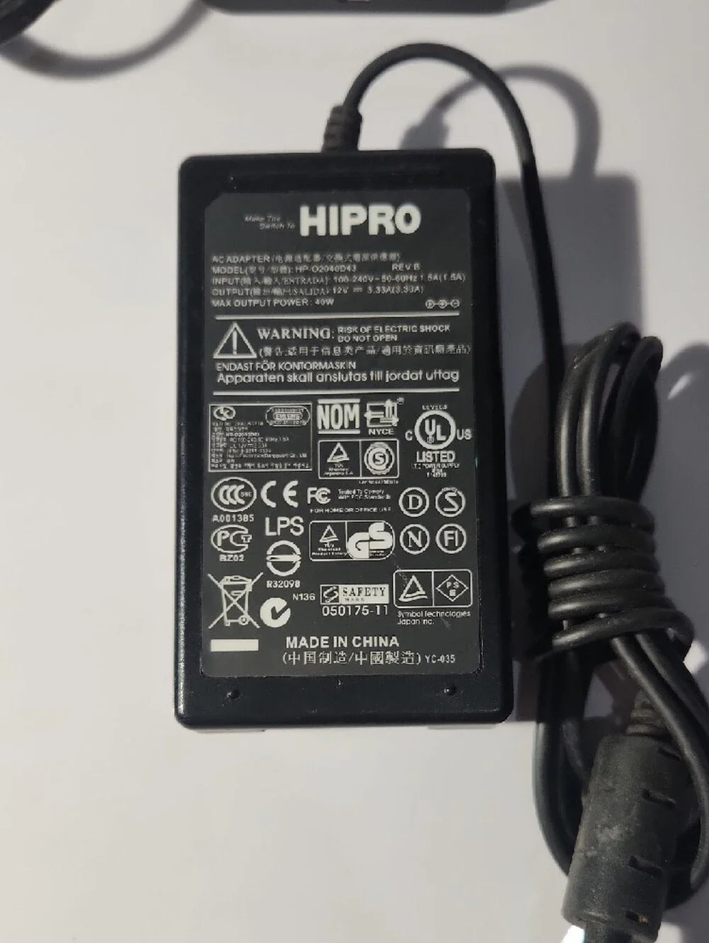 Dell & Lenovo Laptop Chargers Bundle